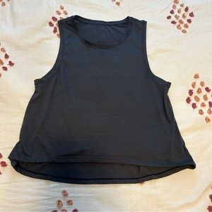 Grey Athletic Tank Top